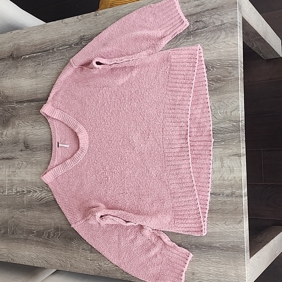 Free People Brookside Tunic Sweater in Alpine Rose - Picture 2 of 9